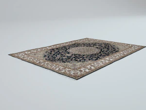 6 scottish rugs 3D Model