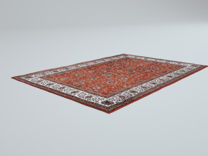 6 scottish rugs 3D Model
