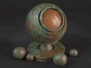 15 bronze material shaders for cinema4d octane render CG Textures