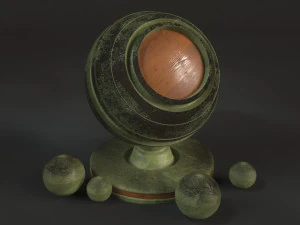 15 bronze material shaders for cinema4d octane render CG Textures