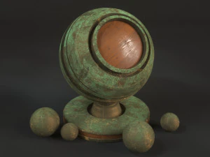 15 bronze material shaders for cinema4d octane render CG Textures
