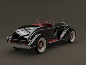 1932 chrysler imperial speedster 3D मॉडल