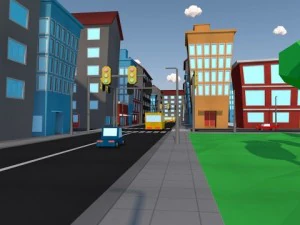 low poly city pack 3D Model