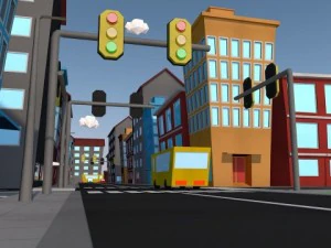 low poly city pack 3D Model