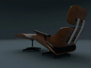 eames lounge chair 3D Model