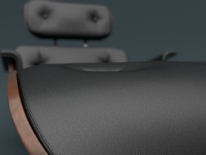 eames lounge chair 3Dモデル