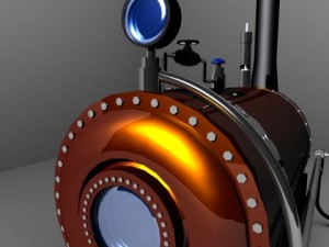 steam boiler Modelo 3D
