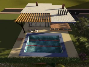 villa 3D Model