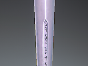 runic sword hand painted 3D-Modell