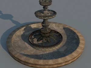 fountain 3D Model