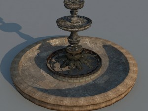 fountain 3D-Modell