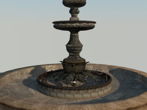 fountain Modello 3D