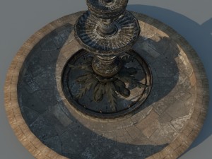fountain Modello 3D