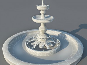 fountain Modello 3D