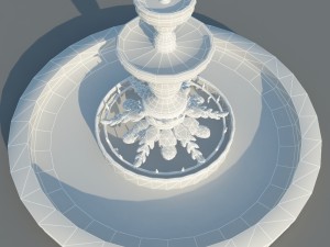 fountain Modello 3D