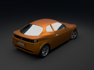 low poly car 3D Модель