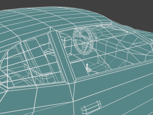low poly car 3D Модель