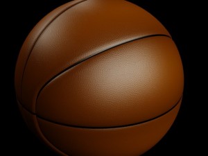 unbranded basketball 3D मॉडल