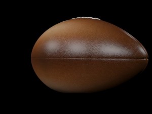 unbranded football 3D-Modell