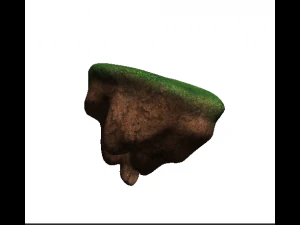 3d мультфільм фантастичний острів 3D Модель