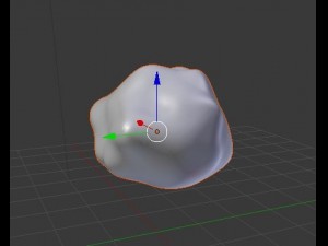 3d cartoon bush spring 3D Model