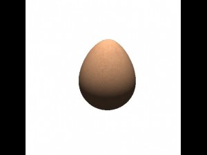 3d cartoon bird egg 3Dモデル