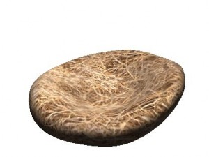 3d cartoon bird nest 3Dモデル