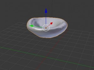 3d cartoon bird nest 3D Model