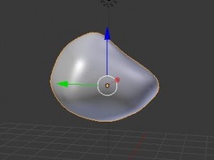 3d cartoon rock 3D Model