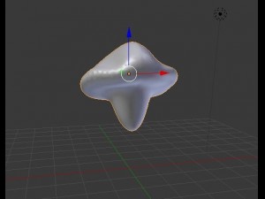 3d cartoon mushroom 3D Model
