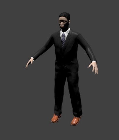 3d character male 3D Model .c4d .max .obj .3ds .fbx .stl .blend 