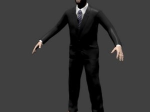 3d character male 3D 模型