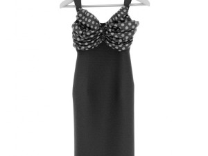 dress on a hanger 02 3Dモデル