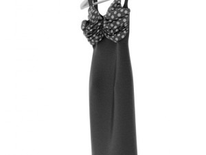 dress on a hanger 02 3Dモデル