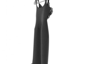 dress on a hanger 02 3Dモデル