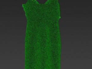 dress on a hanger 02 3Dモデル