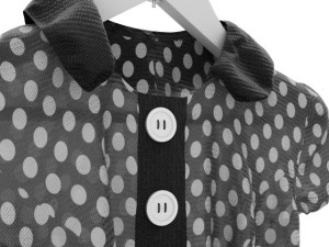 dress on a hanger 01 3D Model