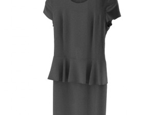 black dress on a hanger 03 3D Model
