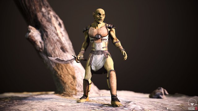 the woods hunter 3D Модель .c4d .max .obj .3ds .fbx .stl .blend 