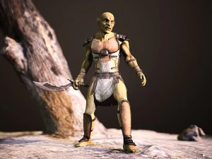 the woods hunter 3D Model