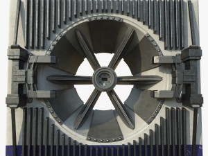 sci fi ventilation 3D-Modell