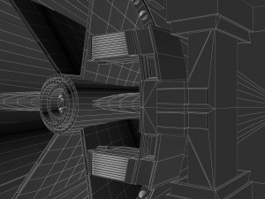 sci fi ventilation 3D-Modell