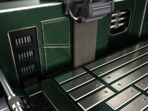 sci fi elevator 3D 模型