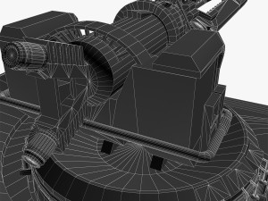 defence turret Modello 3D