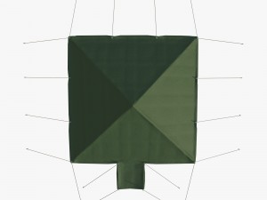 military tent 3D-Modell