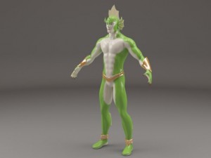 tidal wave 3D-Modell