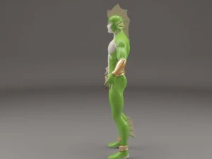 onda di marea Modello 3D