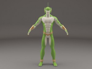 tidal wave 3D-Modell