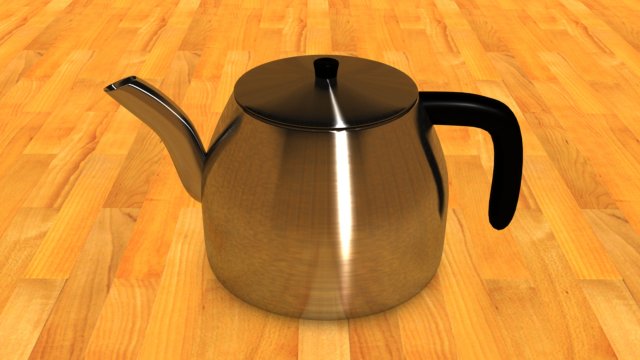 teapot 3D मॉडल .c4d .max .obj .3ds .fbx .stl .blend 