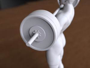 sport award athlete 3D Модель